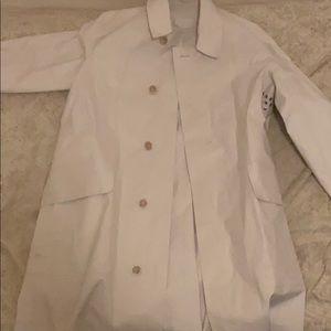 Outside of a coat
